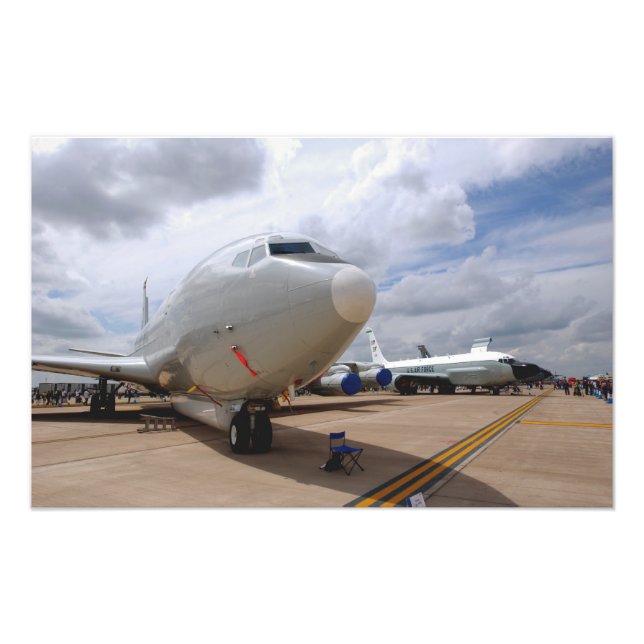 Impression Photo Un avion RC-135V/W Rivet Joint (Devant)