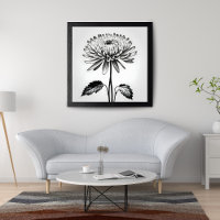 Un chrysanthème intemporel