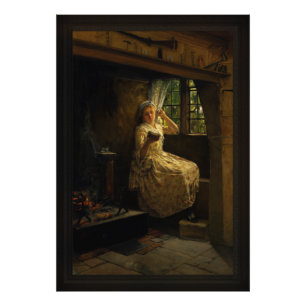 Impression Photo Un coin cosey par Frank Millet