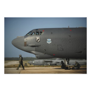 Impression Photo Un équipage aérien de l'Armée de l'Air d'USA