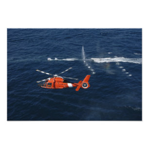 Impression Photo Un équipage d'hélicoptère