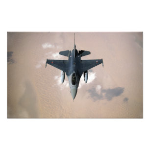 Impression Photo Un F-16 d'Emirati