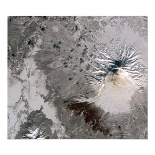 Impression Photo Un panache riche en cendres monte