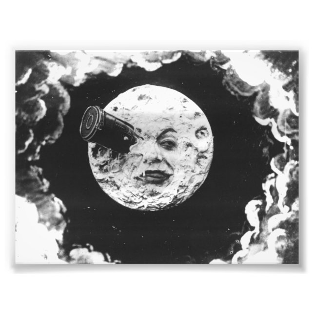 Impression Photo Un voyage sur la Lune (Devant)