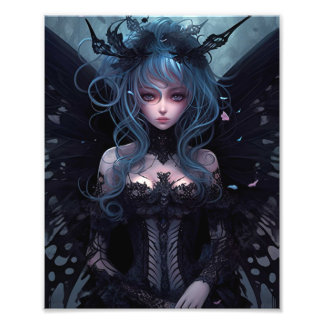 Impression Photo Une confusion d'ailes Fée papillon Art