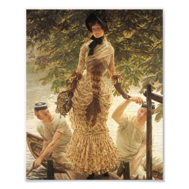 Impression Photo Une dame sur la Tamise (Devant)