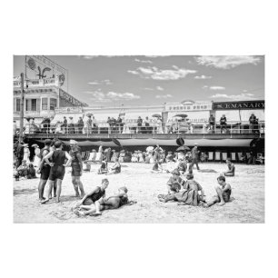 Impression Photo Une journée à Atlantic City Beach and Boardwalk 19
