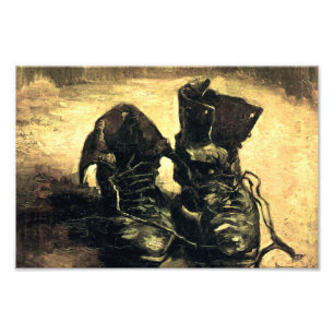 Impression Photo Une paire de chaussures - Van Gogh