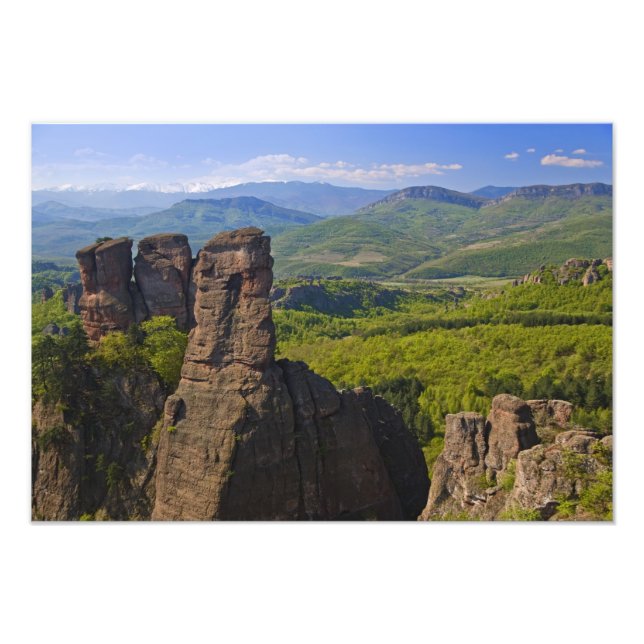 Impression Photo Une promenade à travers les ruines du château de B (Devant)