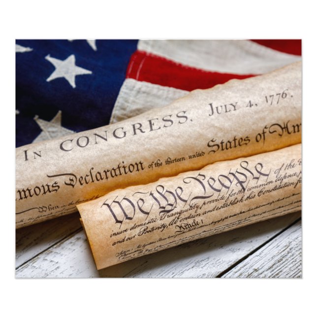 Impression Photo US Founding Documents (Devant)