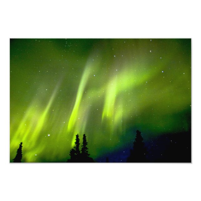 Impression Photo USA, Alaska, Chena Hot Springs. Aurora 3 (Devant)