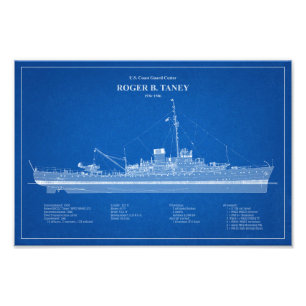 Impression Photo USCG Roger B. Taney whec-37 – États-Unis
