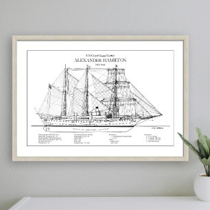 Impression Photo USCGC Alexander Hamilton wix-272 - SBD