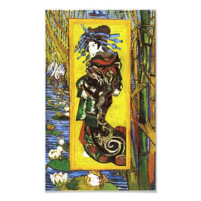 Impression Photo Van Gogh Japonaiserie Oiran Imprimer (Devant)