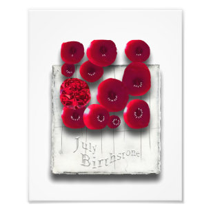Impression Photo variations de l'objet_4 sur le rubis