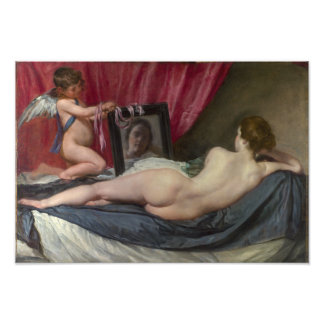Impression Photo Vénus et Cupidon | Diego Velázquez |