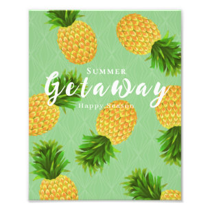 Impression Photo Vert ananas