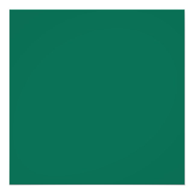 Impression Photo Vert bouteille (couleur solide) (Devant)