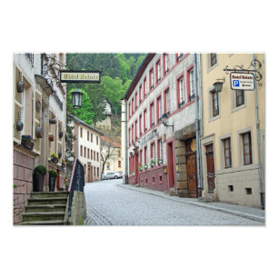 Impression Photo Vianden, Scène de rue Luxembourg