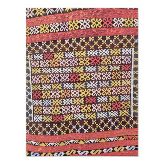 Impression Photo Vibrant Motif traditionnel textile