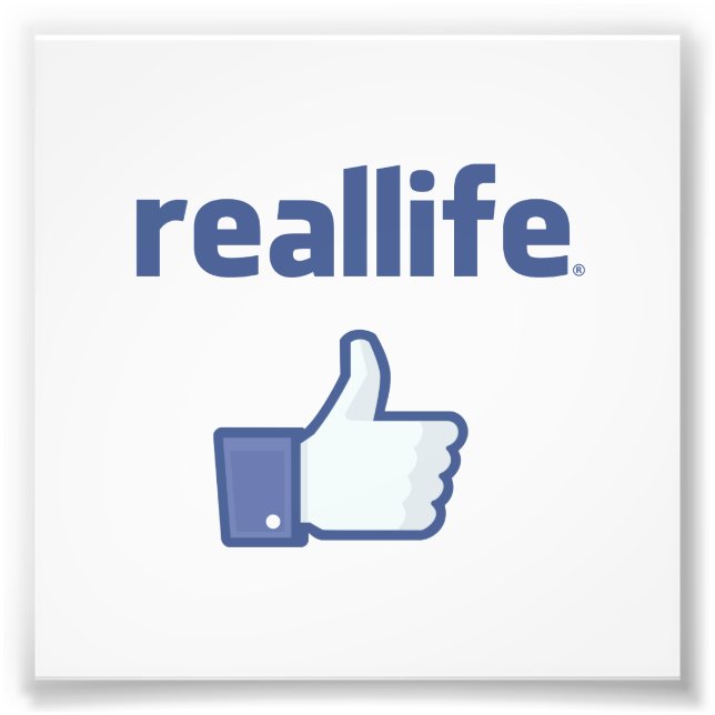 Impression Photo Vie réelle (Devant)