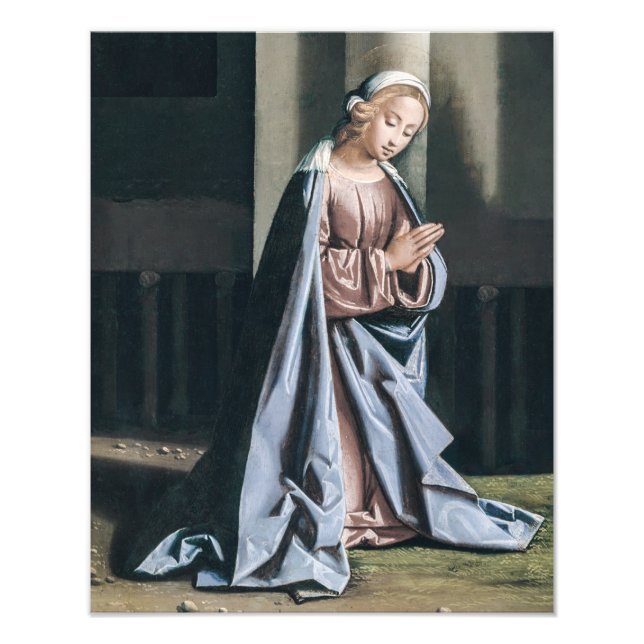 Impression Photo Vierge religieuse Marie Madonna (Devant)