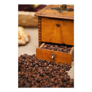 Impression Photo Vieux broyeur de café