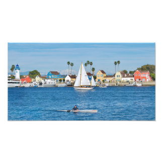 Impression Photo Village de pêcheurs - Marina Del Rey, CA