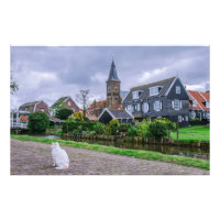 Village de pêcheurs traditionnel Marken à Pays-Bas