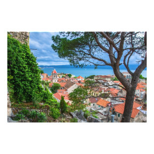 Impression Photo ville croate Omis
