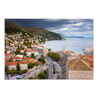 Impression Photo Ville de Dubrovnik en Croatie
