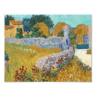Impression Photo Vincent van Gogh Ferme en Provence, 1888