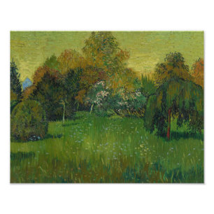 Impression Photo Vincent van Gogh - Le jardin des poètes