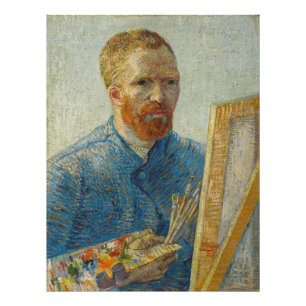 Impression Photo Vincent Van Gogh Master Artiste Autoportrait