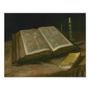 Impression Photo Vincent van Gogh - Nature morte avec Bible