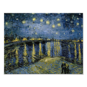 Impression Photo Vincent van Gogh - Nuit étoilée