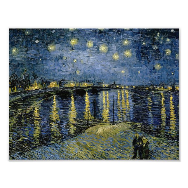 Impression Photo Vincent van Gogh - Nuit étoilée (Devant)