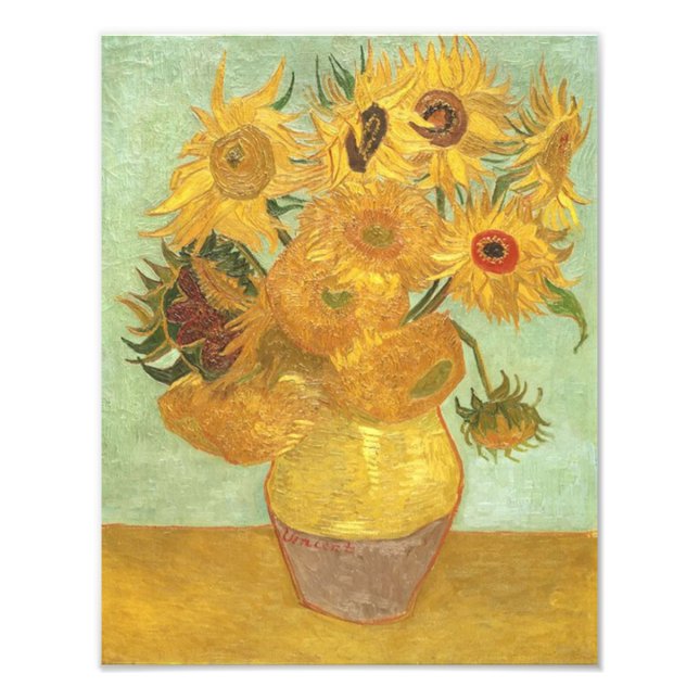 Impression Photo Vincent Van Gogh "Tournesols" (Devant)