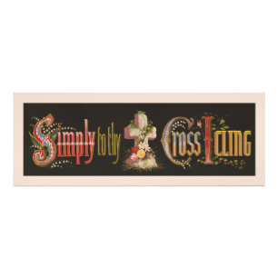 Impression Photo Vintage simplement à votre texte de collage de cro