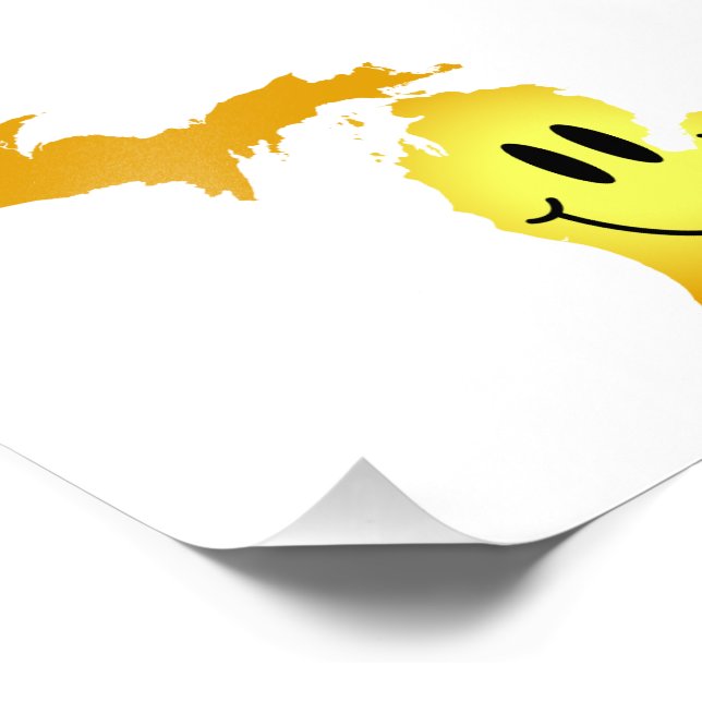 Impression Photo Visage du Michigan (Coin)