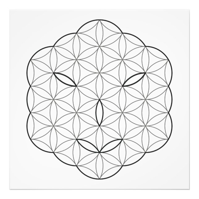 Impression Photo Visage sacré - Arcturien, Bl-Tr. (Devant)