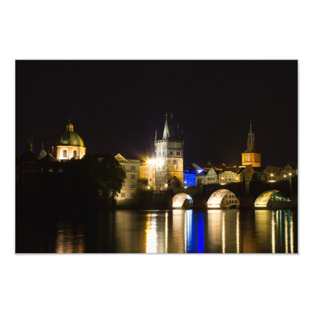 Impression Photo Visite de Prague la nuit (Devant)