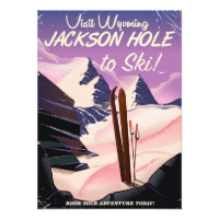 Visitez le Wyoming ! Jackson Hole à l'affiche de v