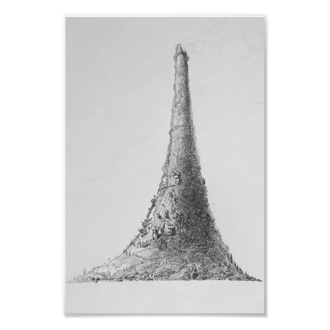 Impression Photo Vivre sur le bord (Devant)