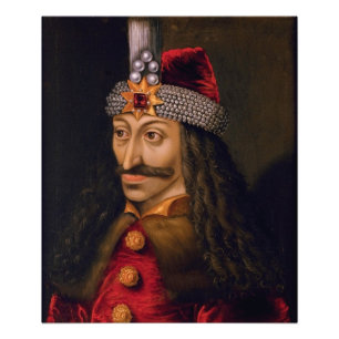 Impression Photo Vlad tepes Impaler Portrait Voivode Histoire de Dr