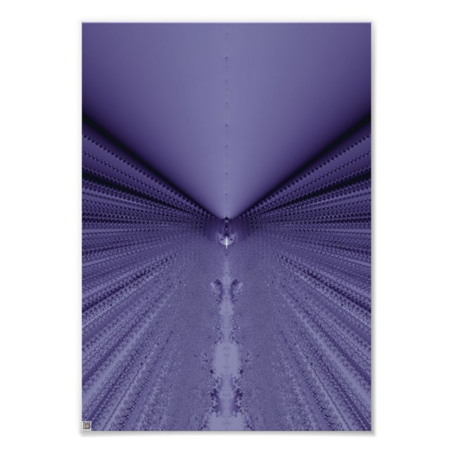 Impression Photo Voie Violette (Devant)