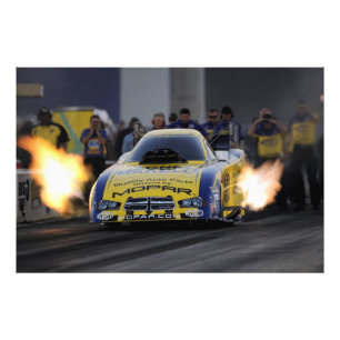 Impression Photo Voiture de course drôle flamboyante Sports