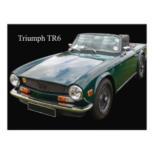 Impression Photo Voiture de sport Triumph TR6