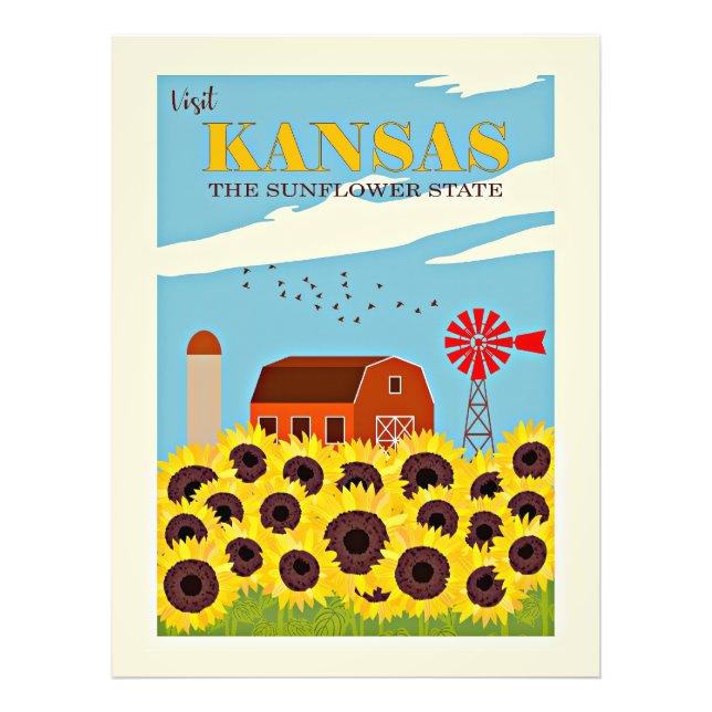 Impression Photo Voyage vintage Kansas (Devant)