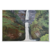 Vue de Multnomah Falls